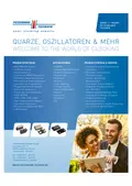 SMD OSZCILLÁLÓ KRISTÁLYOK ÉS SMD OSZCILLÁTOROK
