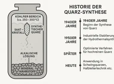 Szintetikus kvarc oszcilláló kvarckristályokhoz