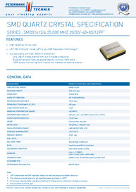 1.6x1.2mm/4pad oszcilláló kvarc 25 MHz